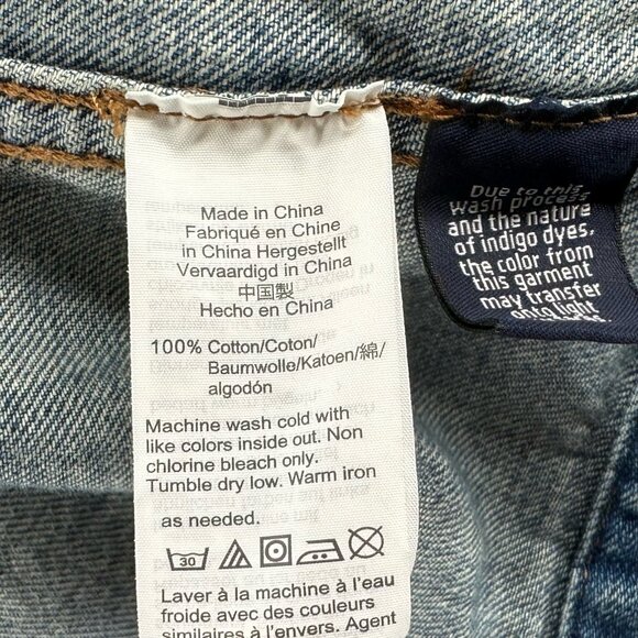 Madewell Oversized Jean Truck Jacket Womens S Button Up Capstone Wash Denim Blue - Picture 12 of 14